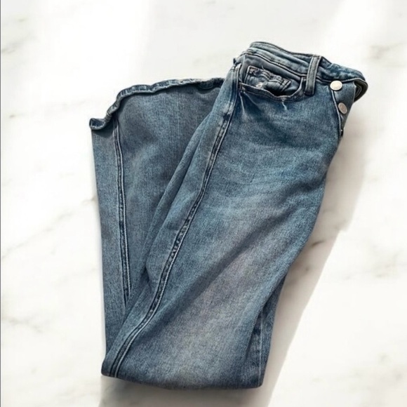 Flying Monkey Blue Flare & Wide Leg Jeans - Picture 1 of 9
